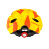 Kask rowerowy dziecięcy Kross Infano żółto pomarańczowy